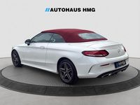 Gebraucht Mercedes C220 AMG 194 PS (142 kW) 2021 Weiß Cabrio