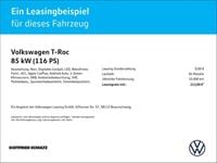 Gebraucht VW T-Roc Goal 116 PS (85 kW) 2025 Weiss SUV