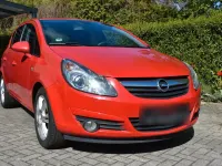 Usado Opel Corsa Innovation 90 HP (66 kW) 2009 Vermelho Citadino