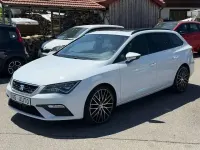 Gebraucht Seat Leon FR 184 PS (135 kW) 2017 "nevada" weiss Kombi