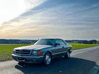 Gebraucht Mercedes 500 252 PS (185 kW) 1987 Silber Coupé