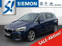 Gebraucht BMW 218 Active Tourer Sport Line 140 PS (102 kW) 2021 Blau Van / Kleinbus