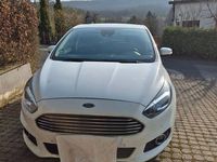 Gebraucht Ford S-MAX Titanium 150 PS (110 kW) 2019 Weiß Van / Kleinbus