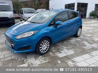 Gebraucht Ford Fiesta Trend 101 PS (74 kW) 2013 Blau Kleinwagen