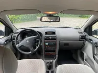 Gebraucht Opel Astra Elegance 101 PS (74 kW) 2003 Blau Kleinwagen