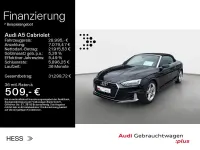 Gebraucht Audi A5 Cabriolet Advanced Plus 190 PS (139 kW) 2020 Mythosschwarz metallic Cabrio