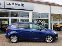 Gebraucht Ford C-MAX Titanium 125 PS (91 kW) 2017 Blau Van / Kleinbus