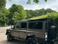 Gebraucht Land Rover Defender 122 PS (89 kW) 2011 Braun SUV