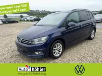 Gebraucht VW Touran Comfortline 110 PS (80 kW) 2016 Atlantik blue Van / Kleinbus