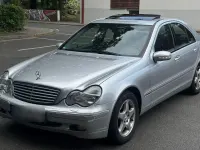 Używany Mercedes C320 Elegance 218 KM (160 kW) 2000 Srebrny Sedan/Limuzyna