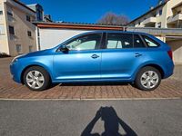 Gebraucht Skoda Rapid Ambition 125 PS (91 kW) 2016 Blau Kleinwagen