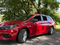 Gebraucht Opel Astra 131 PS (96 kW) 2021 Rot Kombi