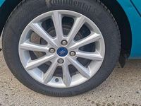 Gebraucht Ford Fiesta Titanium 101 PS (74 kW) 2018 Blau Kleinwagen