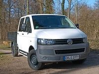 gebraucht VW T5 2.0 TDI Doka, TÜV neu, Pritsche, Doppelkabine