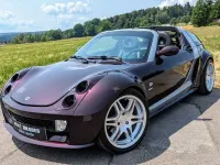 Używany Smart Roadster Brabus 117 KM (86 kW) 2004 Czerwony Kabriolet