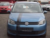 Gebraucht VW Touran Trendline 105 PS (77 kW) 2010 Blau Van / Kleinbus