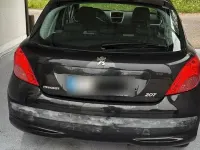 Gebraucht Peugeot 207 73 PS (53 kW) 2007 Schwarz Kleinwagen