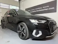 Używany Audi A3 Ambiente 150 KM (110 kW) 2022 Czarny Sedan/Limuzyna