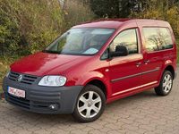 Gebraucht VW Caddy Team 80 PS (58 kW) 2010 Rot Van / Kleinbus
