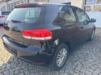 Gebraucht VW Golf VI Trendline 80 PS (58 kW) 2010 Schwarz Kleinwagen