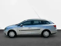 Gebraucht Seat Leon ST Reference 110 PS (80 kW) 2016 Estrella silber metallic (metallic) Kombi