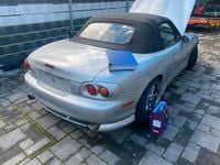 Gebraucht Mazda MX5 110 PS (80 kW) 2000 Silber Cabrio