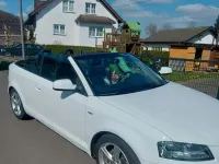 Gebraucht Audi A3 Cabriolet S-Line 105 PS (77 kW) 2010 Weiß Cabrio