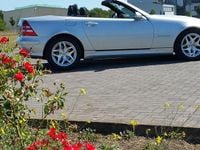 Gebraucht Mercedes SLK230 197 PS (144 kW) 2002 Silber Cabrio