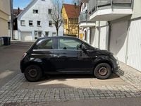Gebraucht Fiat 500 Lounge 69 PS (50 kW) 2010 Schwarz Kleinwagen