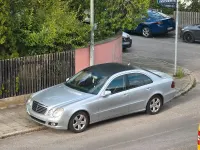 Gebraucht Mercedes E200 136 PS (100 kW) 2008 Silber Limousine