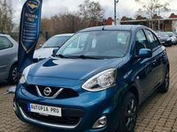 Gebraucht Nissan Micra Acenta 80 PS (58 kW) 2016 Blau Kleinwagen