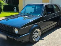 Gebraucht VW Golf Cabriolet 98 PS (72 kW) 1992 Schwarz Cabrio