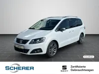 Gebraucht Seat Alhambra FR-Line 150 PS (110 kW) 2022 White silber metallic Van / Kleinbus