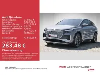 Gebraucht Audi Q4 e-tron S-Line 150 kW (204 PS) 2023 Grau SUV