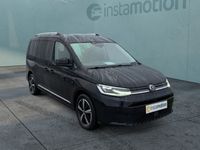 Gebraucht VW Caddy Maxi Style 122 PS (89 kW) 2021 Schwarz Van / Kleinbus