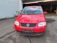 Gebraucht VW Touran 116 PS (85 kW) 2003 Rot Van / Kleinbus