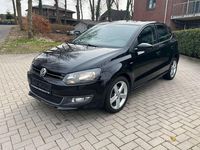 Gebraucht VW Polo Match 69 PS (50 kW) 2012 Schwarz Kleinwagen