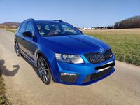 Gebraucht Skoda Octavia RS 184 PS (135 kW) 2016 Blau Kleinwagen