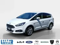Gebraucht Ford S-MAX Titanium 211 PS (155 kW) 2017 Weiß Van / Kleinbus
