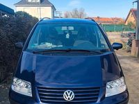 Gebraucht VW Sharan 116 PS (85 kW) 2002 Blau Van / Kleinbus