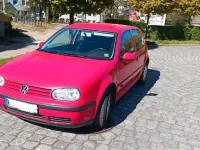 Brugt VW Golf III Basis 75 HK (55 kW) 1999 Rød Sedan