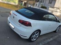 Gebraucht VW Golf Cabriolet Exclusive 160 PS (117 kW) 2012 Weiß Cabrio