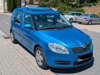 Gebraucht Skoda Roomster 104 PS (76 kW) 2006 Blau Van / Kleinbus