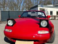 Second-hand Mazda MX5 131 CP (96 kW) 1994 Roșu Cabrio
