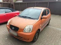 Gebraucht Kia Picanto EX 65 PS (47 kW) 2006 Orange Kleinwagen