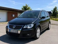 Gebraucht VW Touran Highline 140 PS (102 kW) 2007 Schwarz Van / Kleinbus