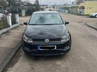 Gebraucht VW Polo Comfortline 75 PS (55 kW) 2015 Schwarz Kleinwagen