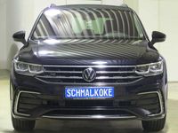 Gebraucht VW Tiguan R-line 200 PS (147 kW) 2022 Deep black pearlescent (metallic) SUV