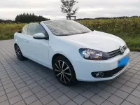 Gebraucht VW Golf Cabriolet Life 122 PS (89 kW) 2013 Weiß Cabrio