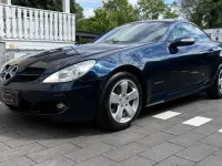 Gebraucht Mercedes SLK200 163 PS (119 kW) 2005 Blau Cabrio